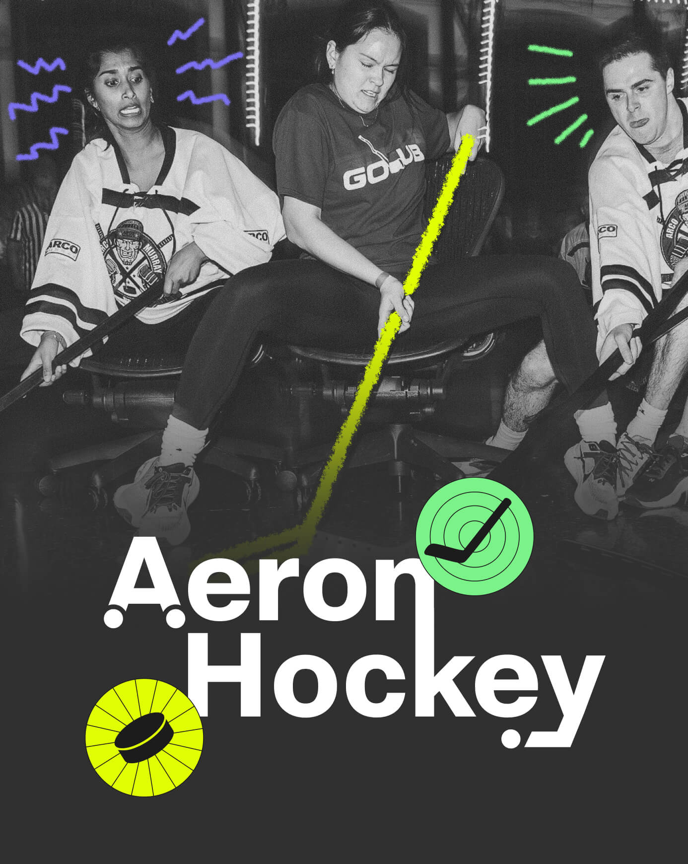 Cover of Aeron Hockey Brand Refresh Case Study